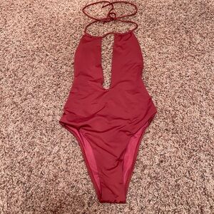 Zara backless swimsuit